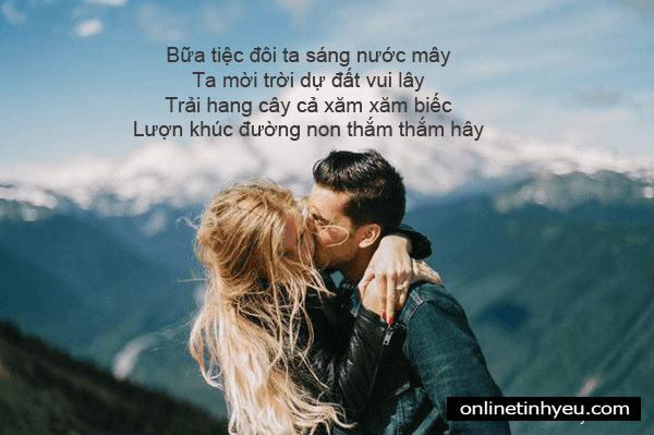 Bữa tiệc đôi ta sáng nước mây