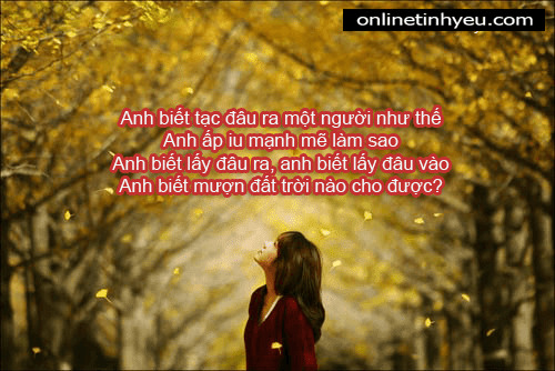 Biết tạc đâu ra em của anh ?