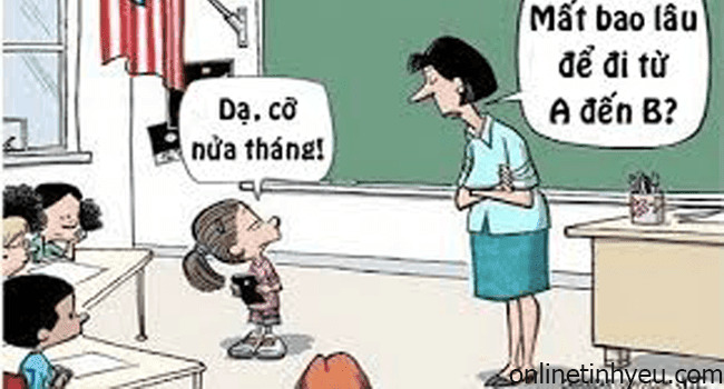 Câu hỏi dành cho cô giáo