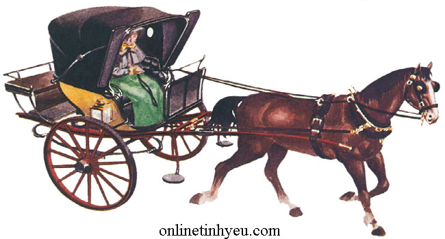 Chiếc xe ngựa trống