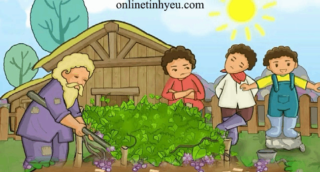 Người nông dân và các con