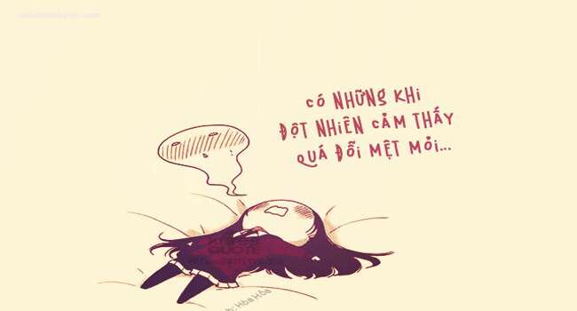 Những khi bạn thấy căng thẳng, mỏi mệt...