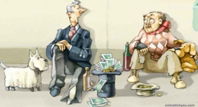 Giàu nghèo cũng thế mà thôi