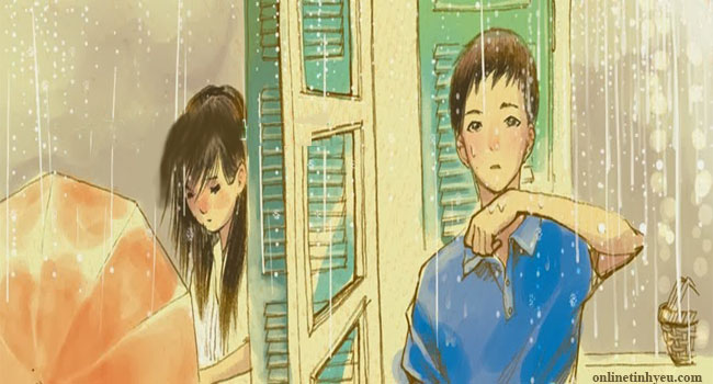 Quán vắng mình anh