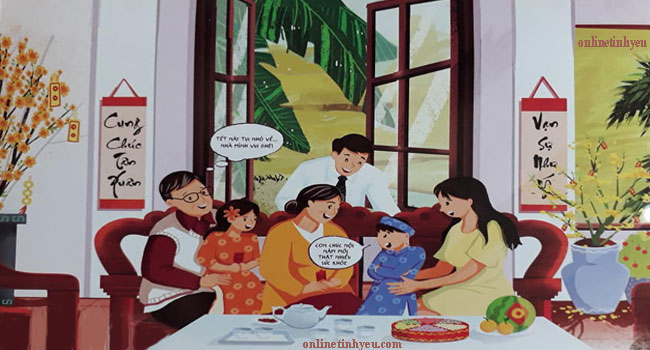 Hoa nở sau giao thừa