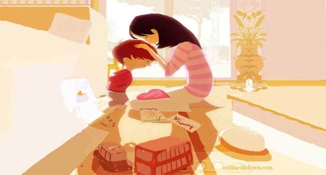 Mẹ ơi, con yêu mẹ