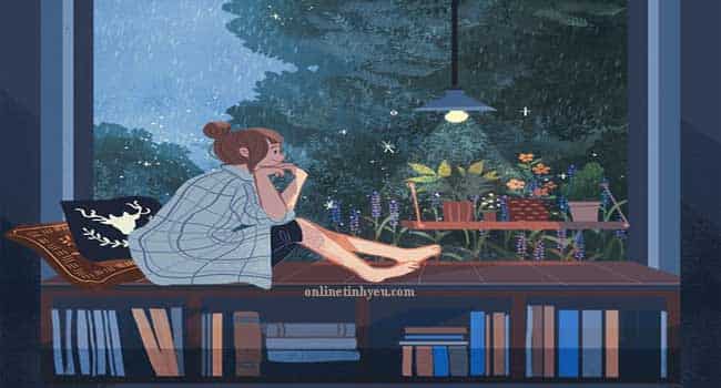 Đêm mưa cô đơn