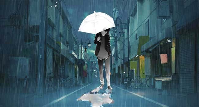 Chỉ sợ chập choạng trời sẽ mưa