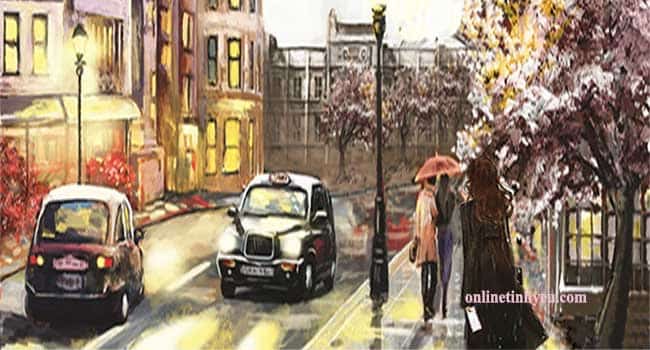 Mưa xuân giăng mắc