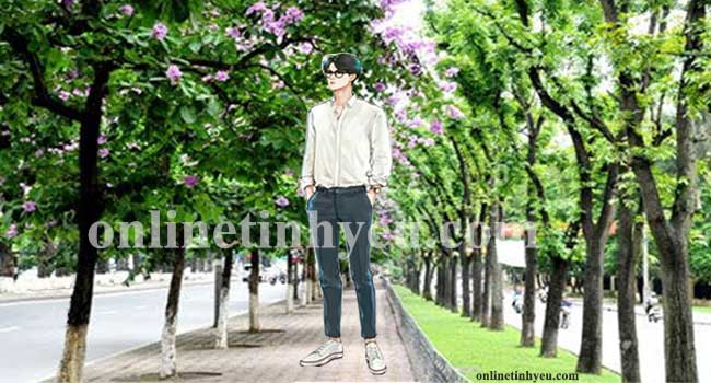 Tháng sáu về bên phố nhỏ buồn trôi