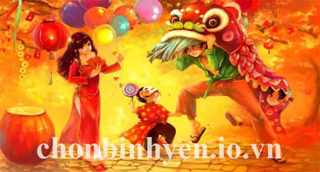 Xuân về chúc Tết